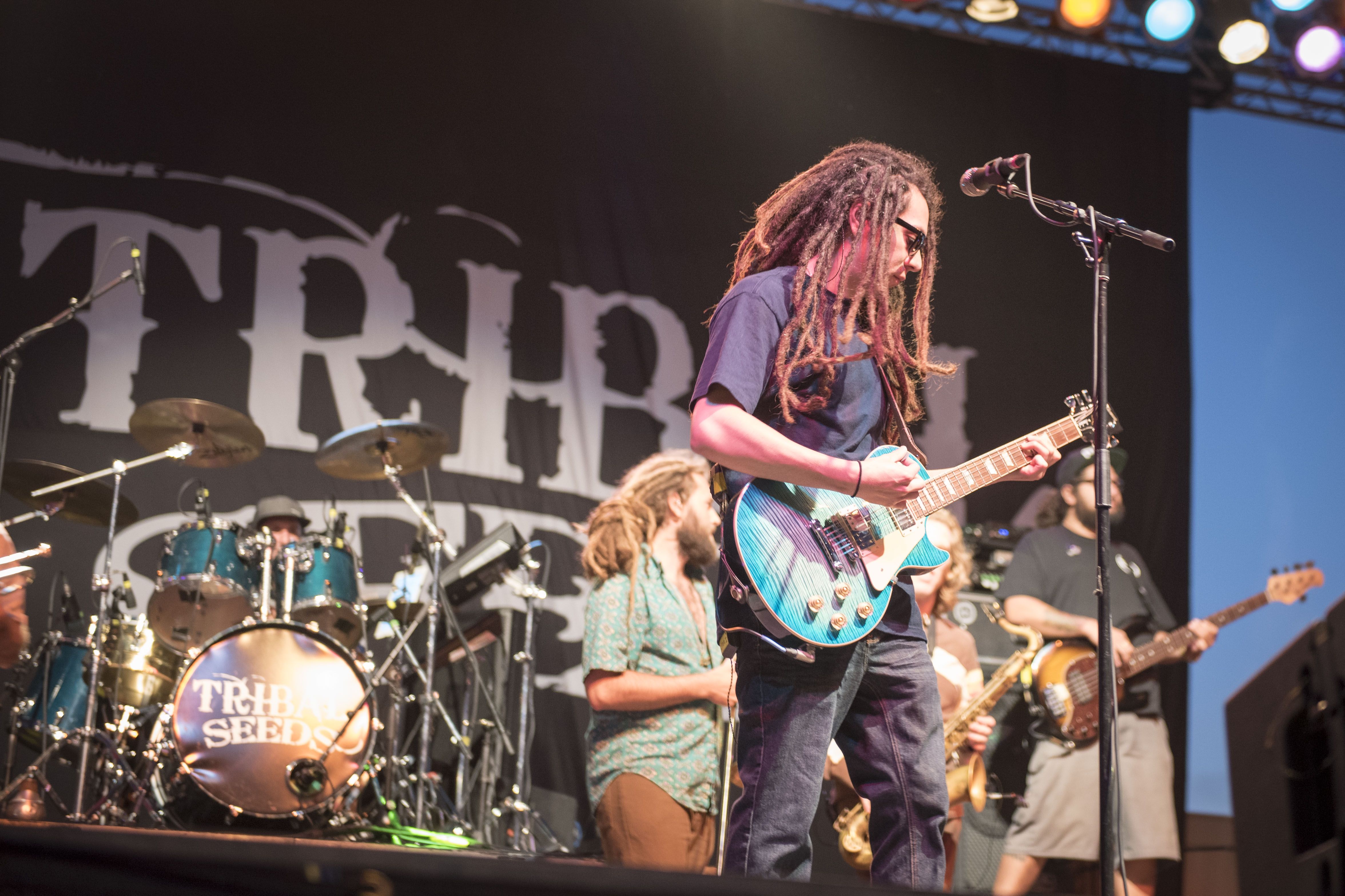 Crowd at a Tribal Seeds show